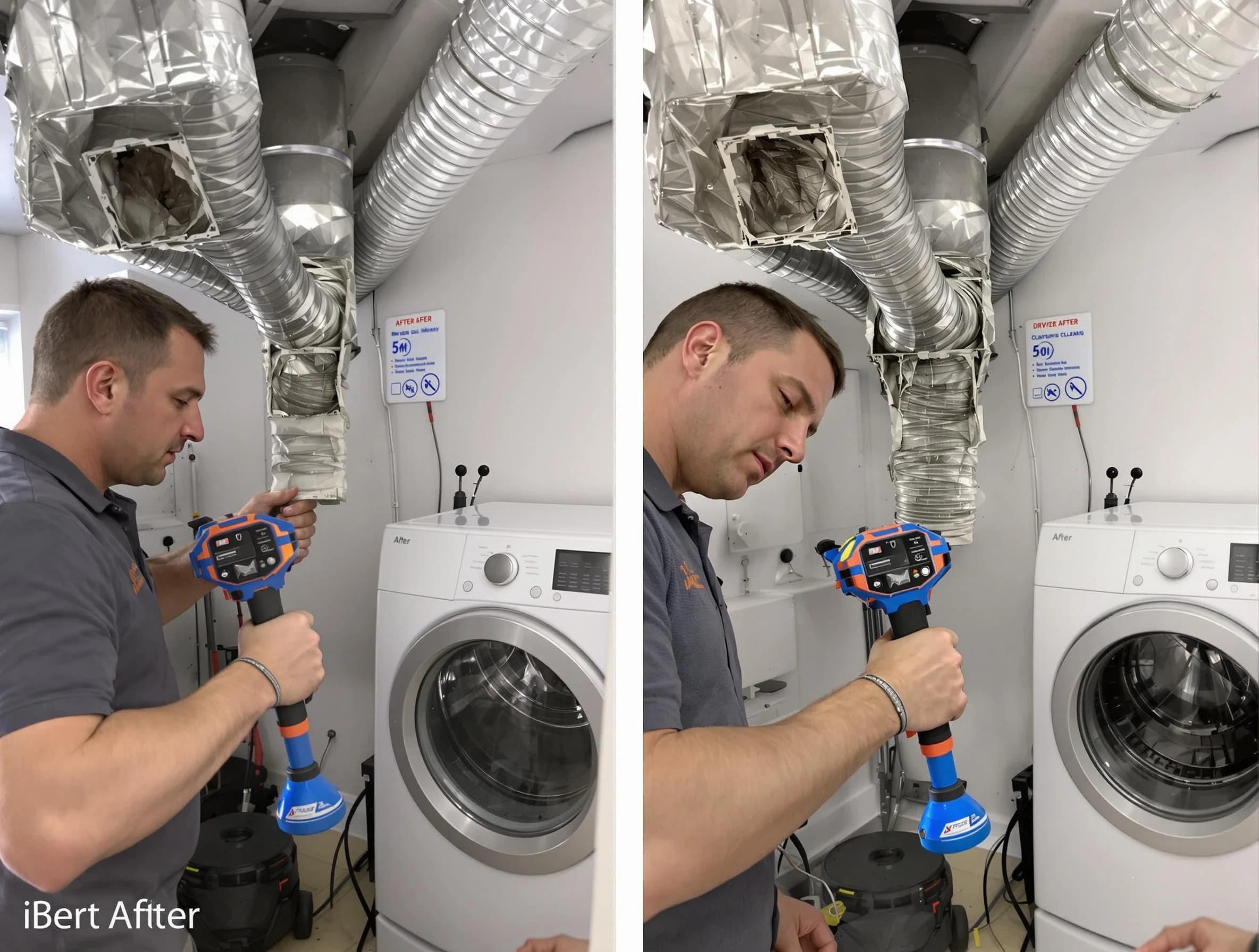 Professional clogged vent cleaning by Marshall Dryer Vent Cleaning in Marshall