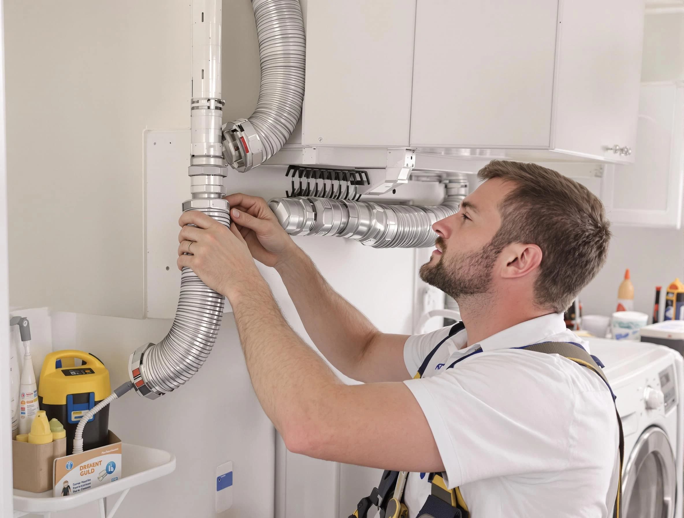 Professional dryer vent repair and installation by Marshall Dryer Vent Cleaning in Marshall