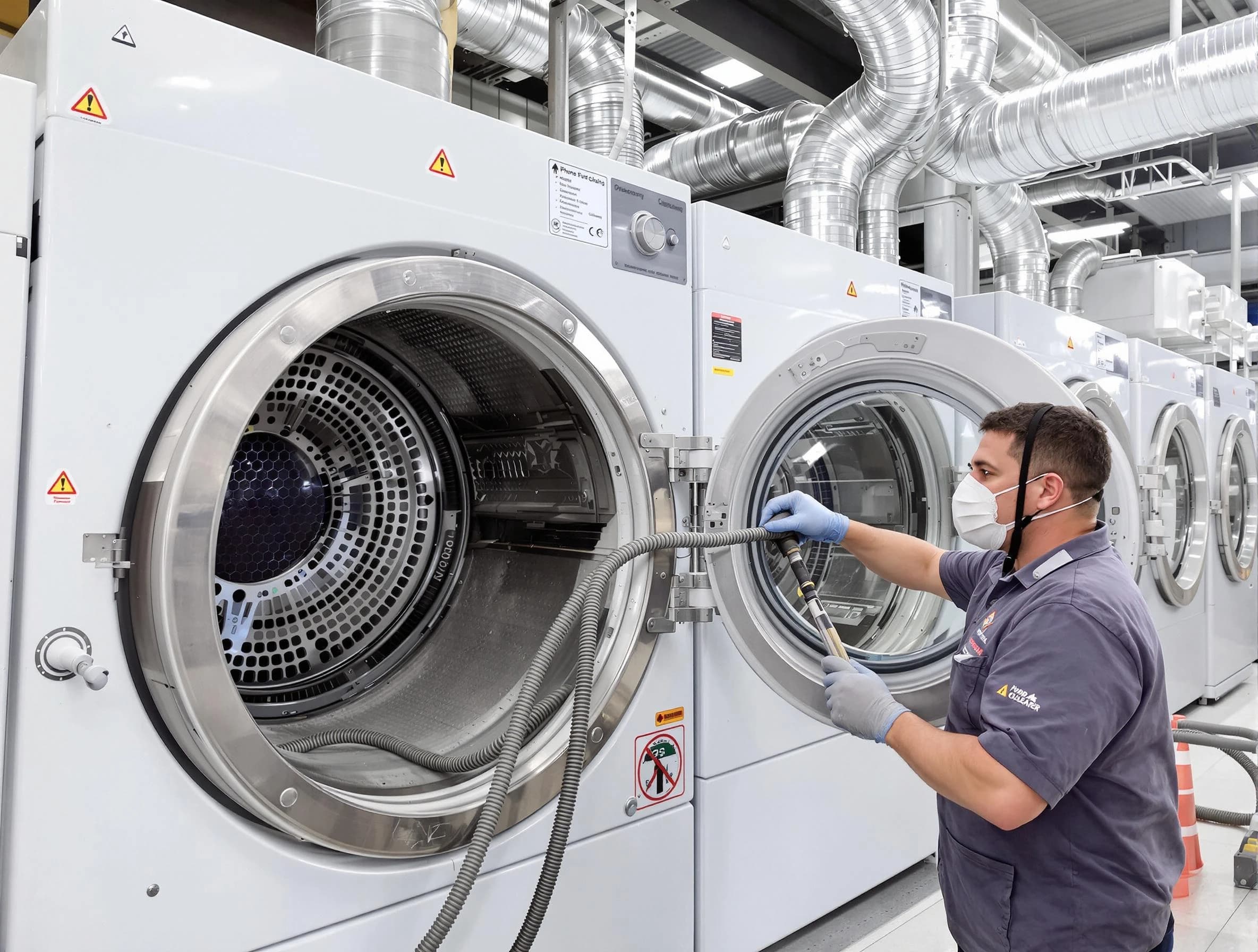 Industrial-grade dryer vent cleaning by Marshall Dryer Vent Cleaning in Marshall