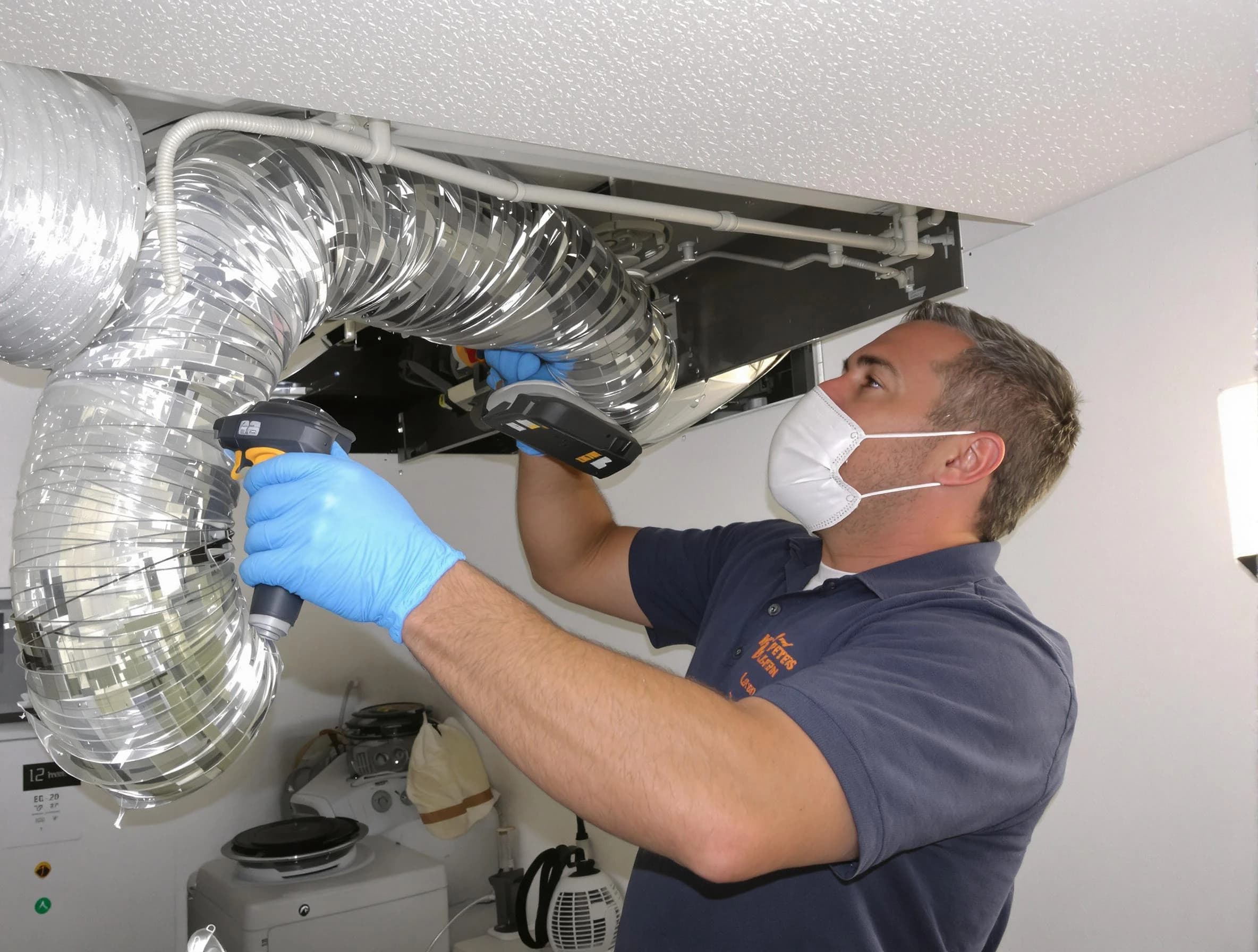 Marshall Dryer Vent Cleaning professional performing thorough residential dryer vent cleaning in Marshall