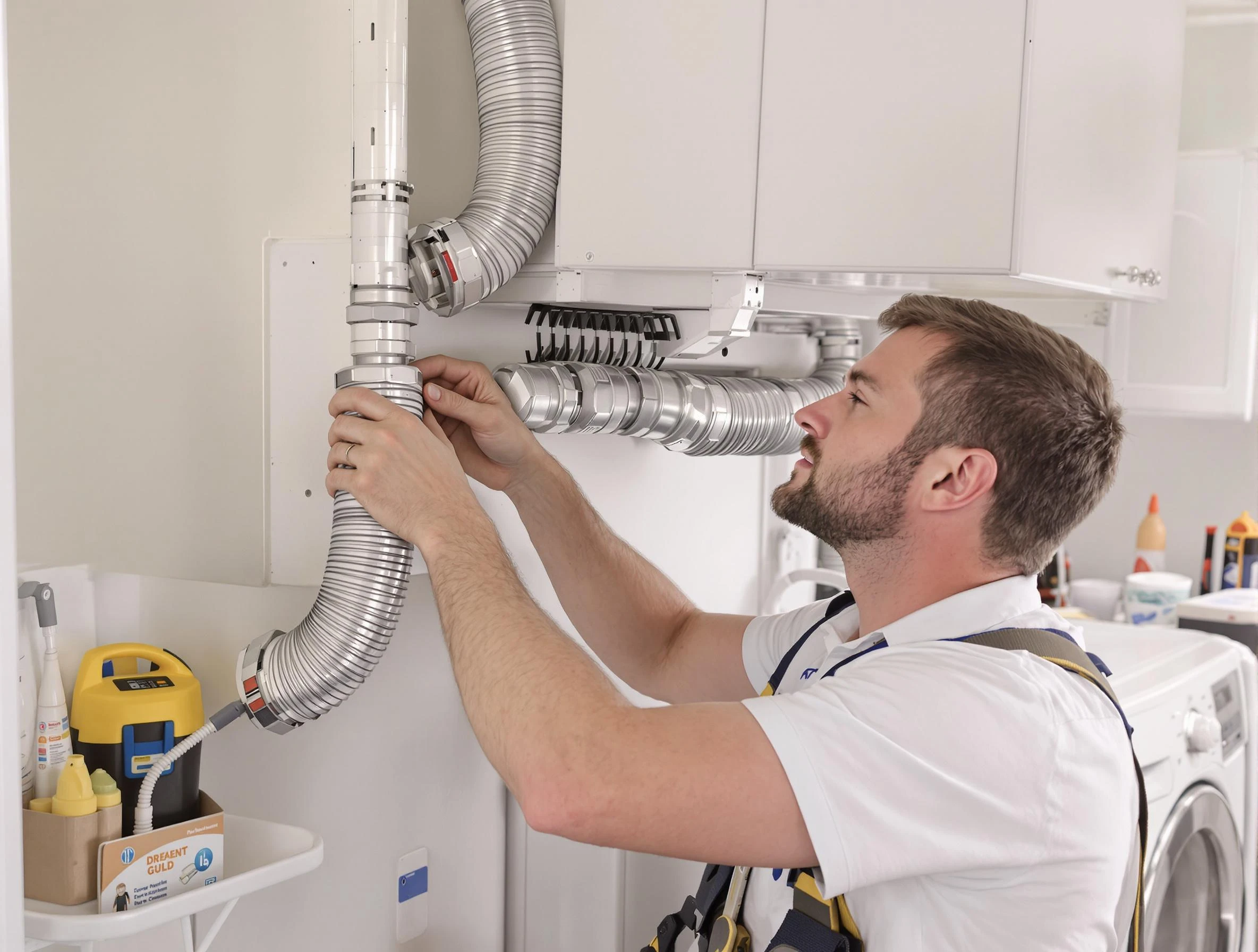 Professional dryer vent repair and installation by Marshall Dryer Vent Cleaning in Marshall