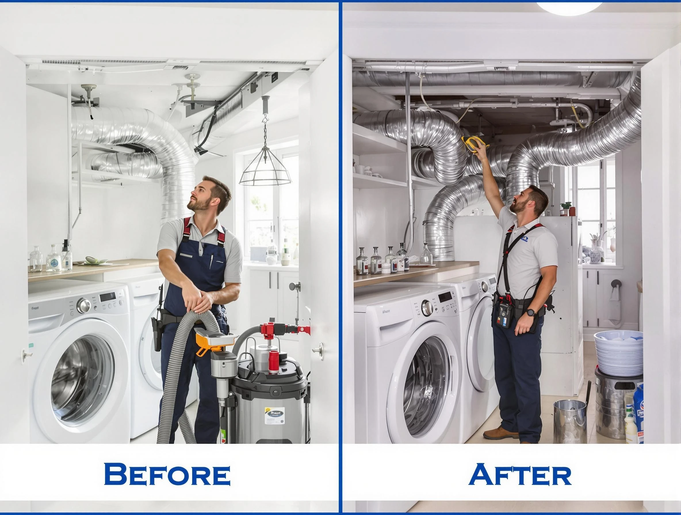Expert gas dryer vent cleaning by Marshall Dryer Vent Cleaning in Marshall