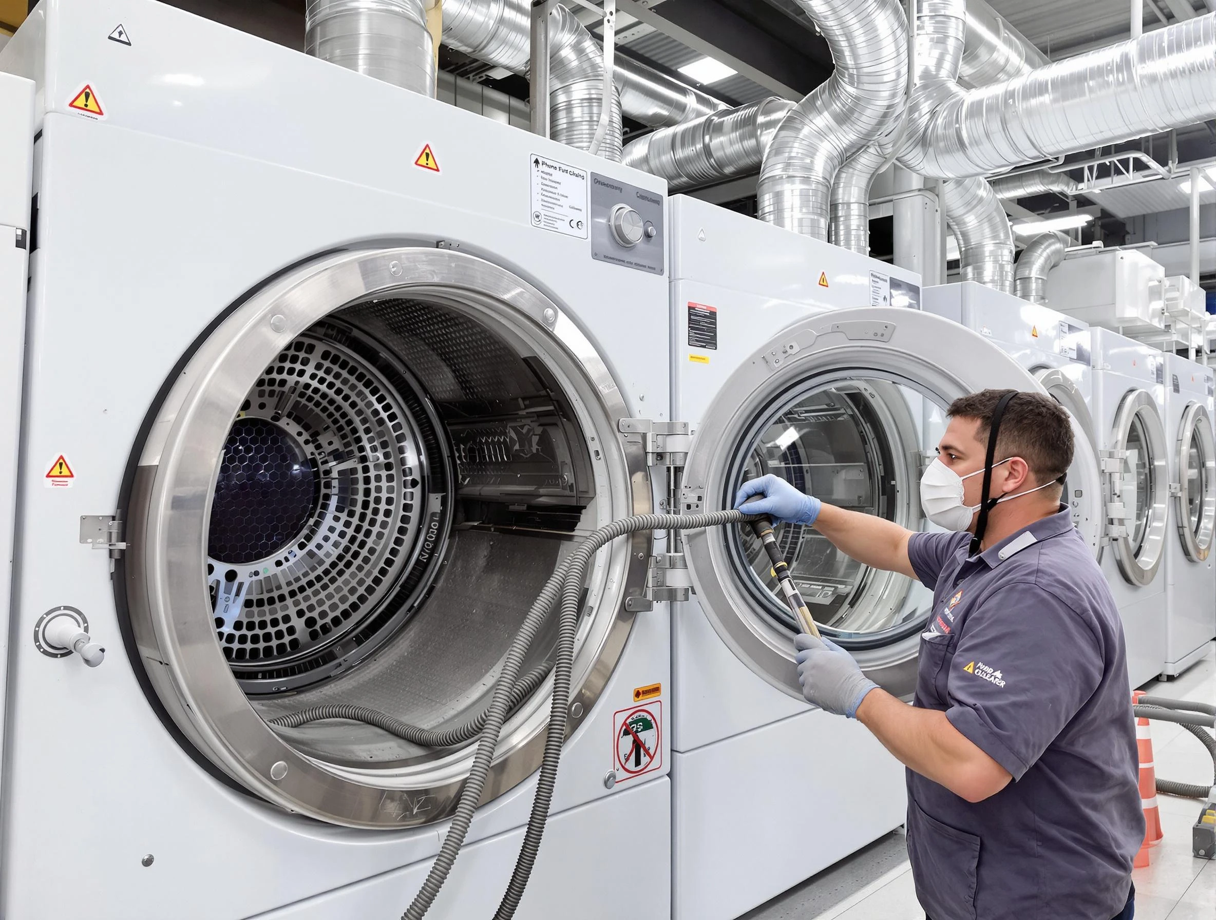 Industrial-grade dryer vent cleaning by Marshall Dryer Vent Cleaning in Marshall